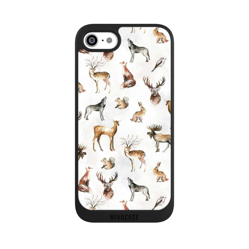 iPhone SE 2022 NIVOpure Woodland Winter Animals
