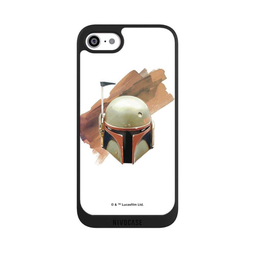 Apple iPhone SE (2022) NIVOpure Boba Fett Helmet White