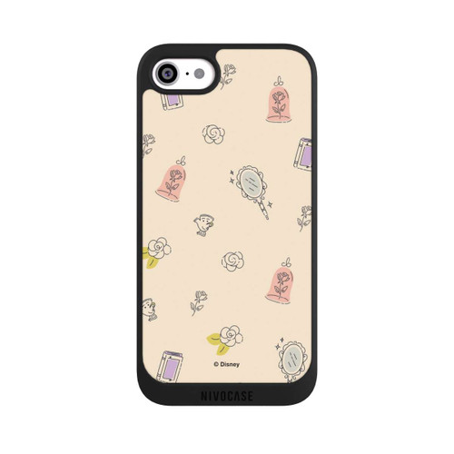 Apple iPhone SE (2022) NIVOpure Princess Accessoires Pattern Beige Disney Princess 