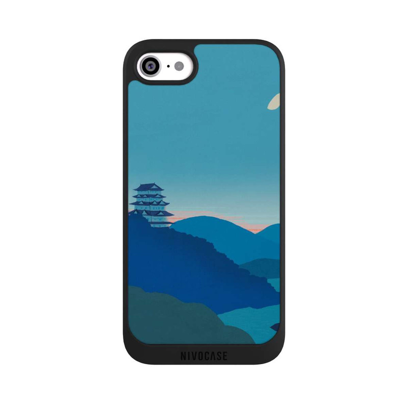 iPhone SE 2022 NIVOpure MURAKUMO-BLUE