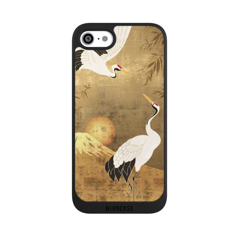 iPhone SE 2022 NIVOpure Kraniche Gold Japan 1