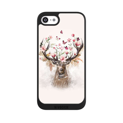 Apple iPhone SE (2022) NIVOpure Hirsch Blumen Geweih