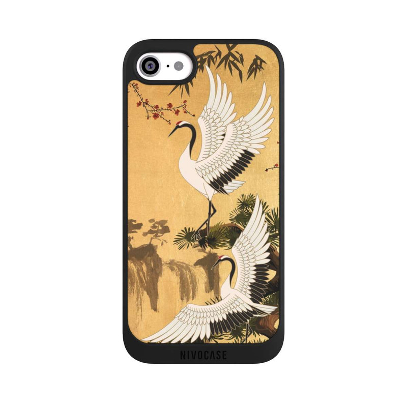iPhone SE 2022 NIVOpure Kraniche Gold Japan 2