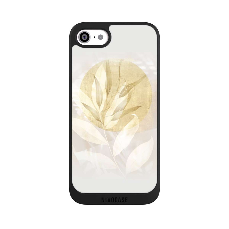 iPhone SE 2022 NIVOpure Boho Gold Blumen Kunst