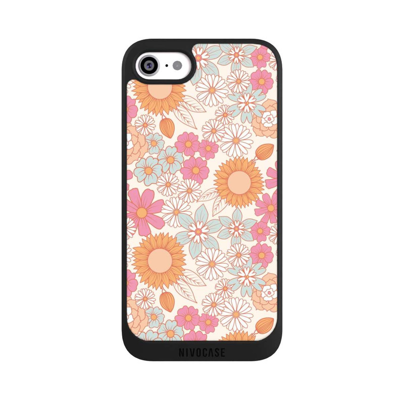 iPhone SE 2022 NIVOpure Retro Boho Blumen