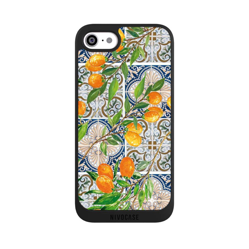 iPhone SE 2022 NIVOpure Greek oranges pattern