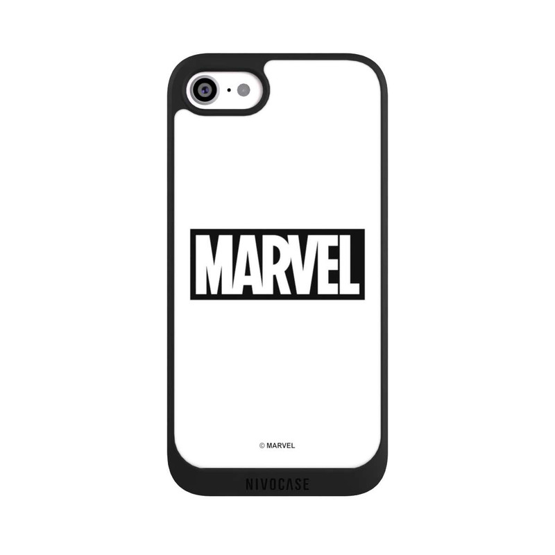 iPhone SE 2022 NIVOpure Marvel Logo White