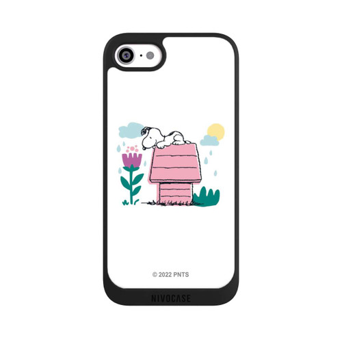 Apple iPhone SE (2022) NIVOpure Snoopy Hundehütte Frühling