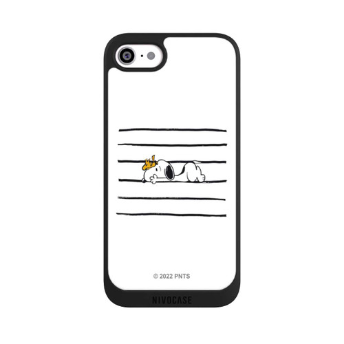 Apple iPhone SE (2022) NIVOpure Snoopy Woodstock Streifen