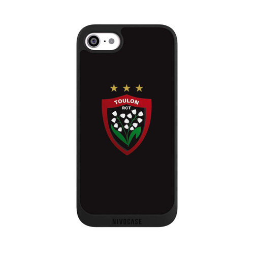 Apple iPhone SE (2022) NIVOpure Logo RC Toulonnais Noir