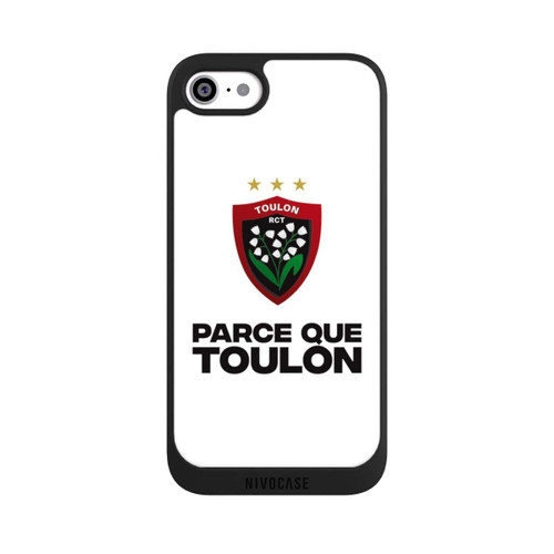 Apple iPhone SE (2022) NIVOpure RC Toulonnais Blanc