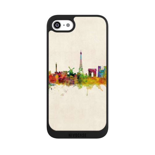 Apple iPhone SE (2022) NIVOpure Paris Skyline Vintage Background