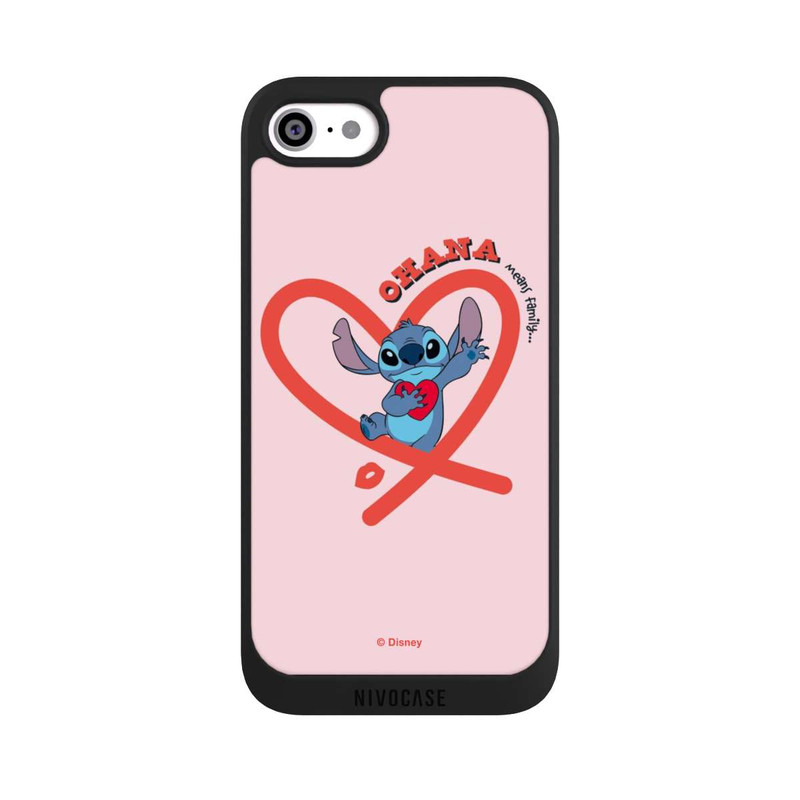 iPhone SE 2022 NIVOpure Stitch Ohana Rosa Herz