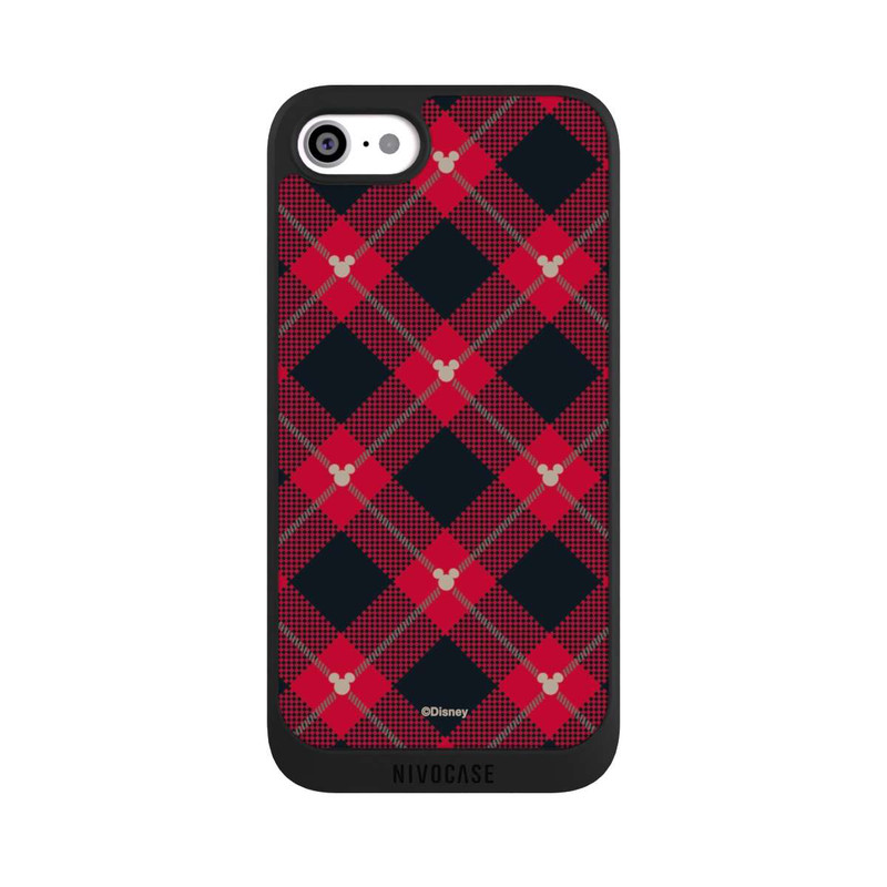 iPhone SE 2022 NIVOpure Mickey Weihnachtsmuster Rot
