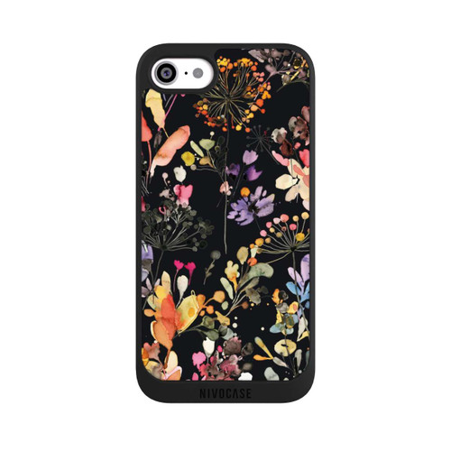 Apple iPhone SE (2022) NIVOpure Wilde Gräser schwarz