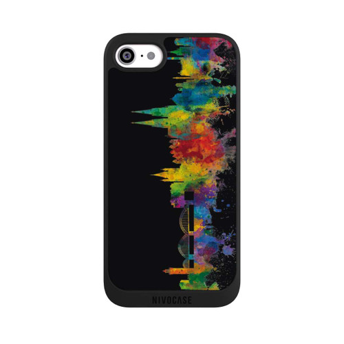 Apple iPhone SE (2022) NIVOpure Cologne Germany Skyline Black