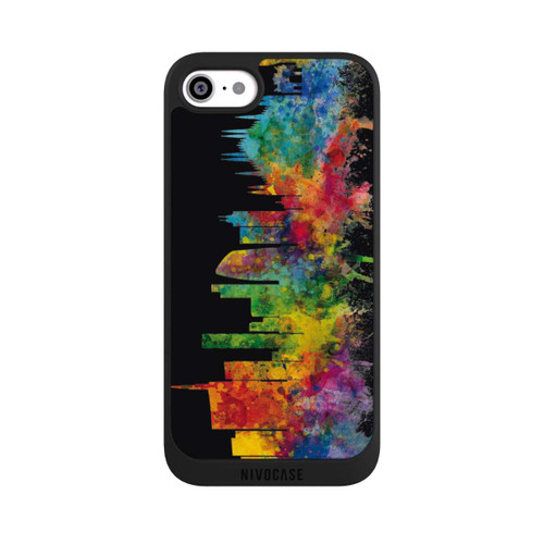 Apple iPhone SE (2022) NIVOpure Milan Italy Skyline Black