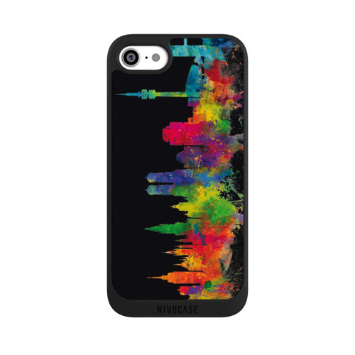 Apple iPhone SE (2022) NIVOpure Munich Germany Skyline Black