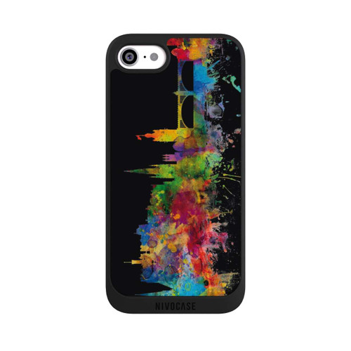 Apple iPhone SE (2022) NIVOpure Edinburgh Scotland Skyline Black