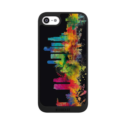 Apple iPhone SE (2022) NIVOpure Singapore Skyline Black