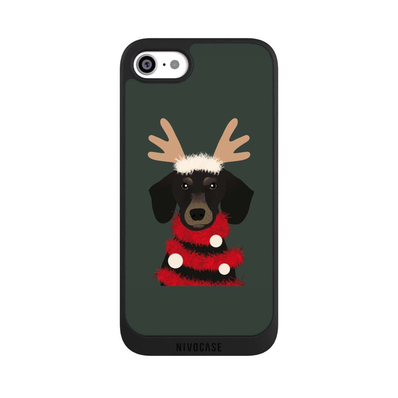 iPhone SE 2022 NIVOpure weihnachtlicher Dackel