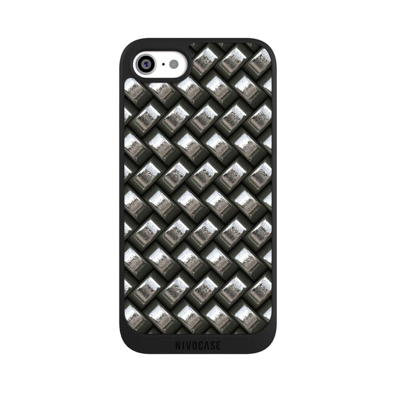 iPhone SE 2022 NIVOpure Glamour Silver Metal