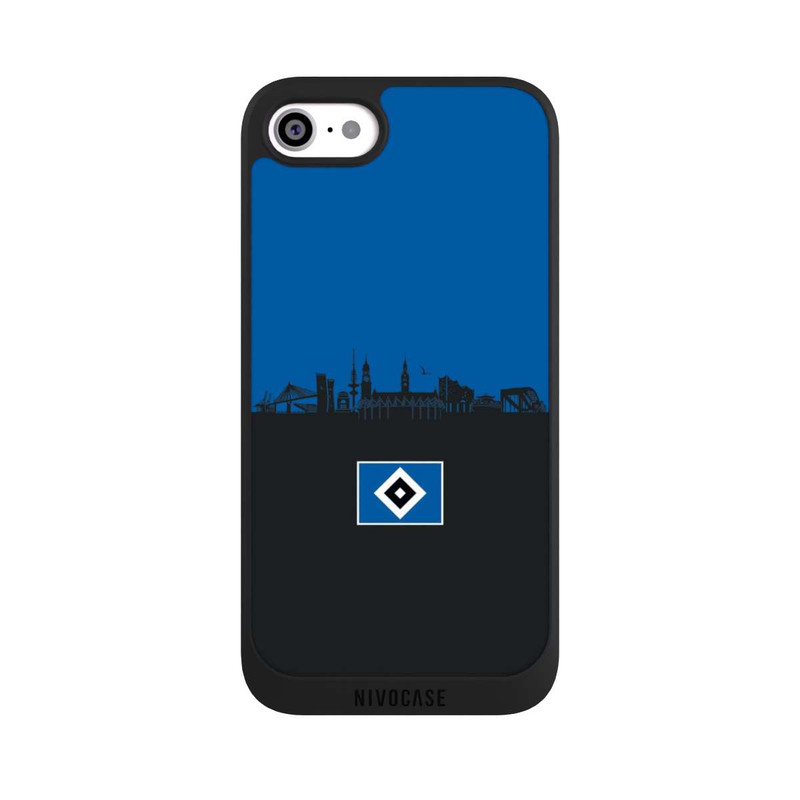iPhone SE 2022 NIVOpure HSV Skyline Blau Schwarz