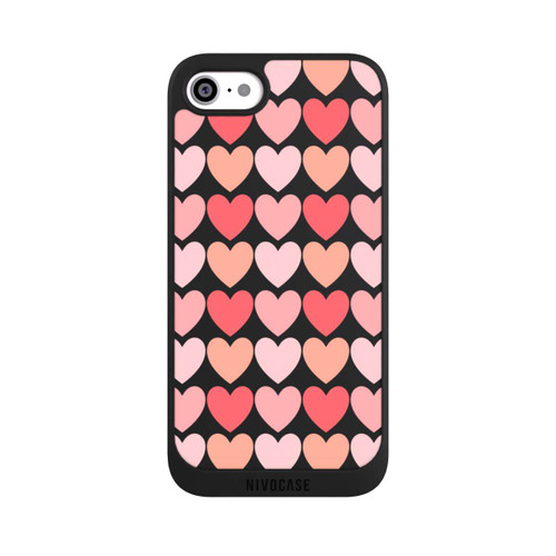 Apple iPhone SE (2022) NIVOpure Pink Shadow Hearts