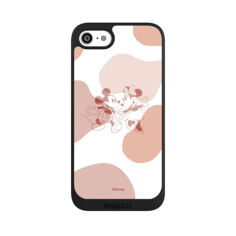 iPhone SE 2022 NIVOpure Micky and Minnie halten händchen Boho