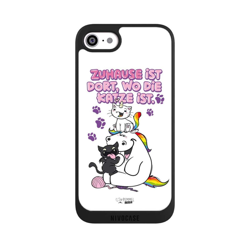 iPhone SE 2022 NIVOpure Zuhause ist dort wo die Katze ist