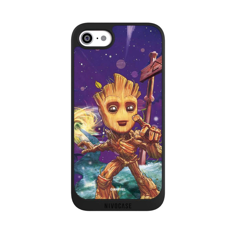 iPhone SE 2022 NIVOpure Baby Groot Galaxy Touch