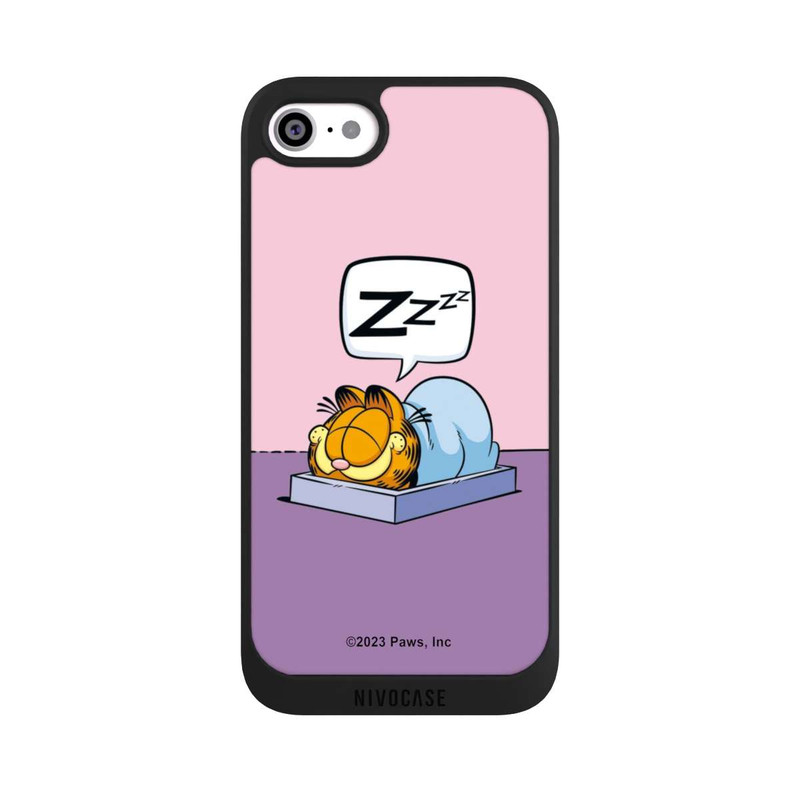 iPhone SE 2022 NIVOpure Garfield Nap Attack Pink 