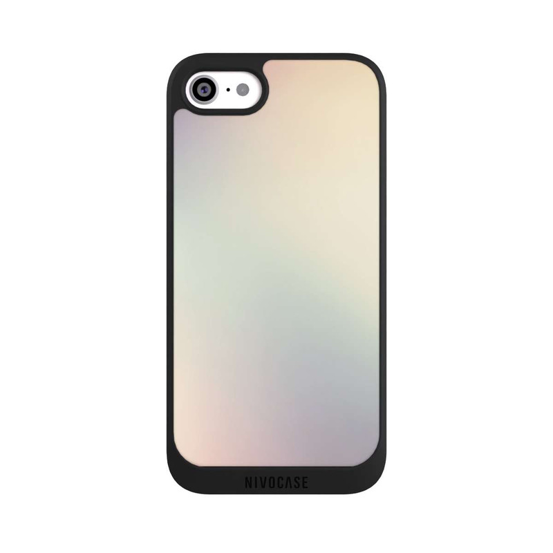 iPhone SE 2022 NIVOpure Lila Pastell Glitch