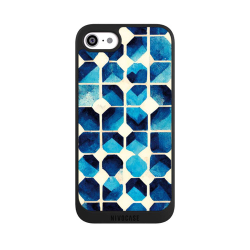 Apple iPhone SE (2022) NIVOpure Blue Pattern