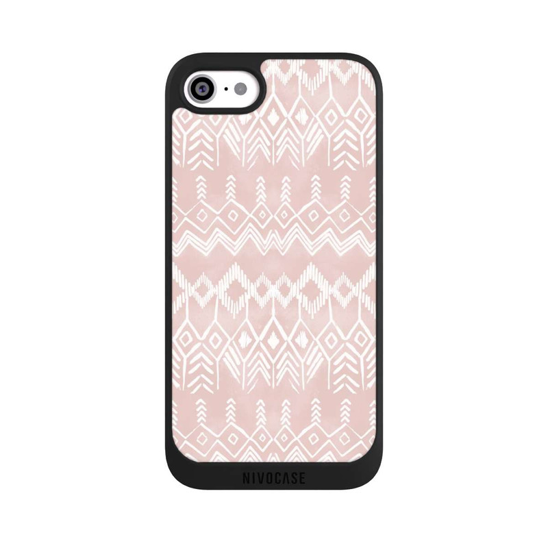 iPhone SE 2022 NIVOpure Dusty Pink Ethnic Pattern