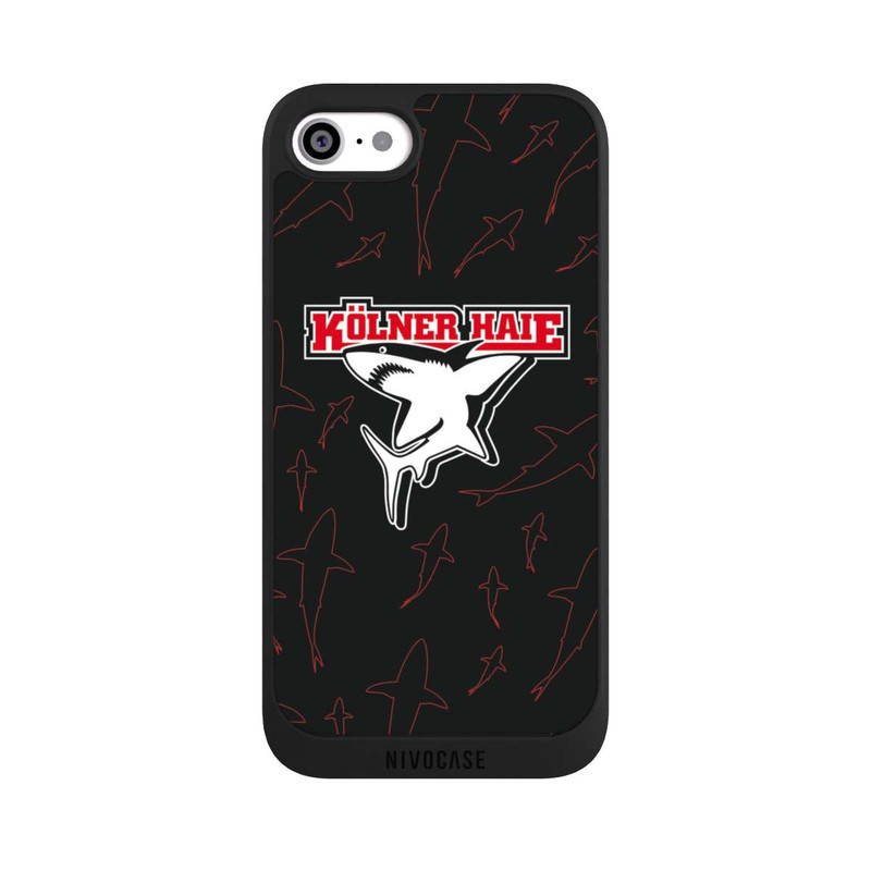 iPhone SE 2022 NIVOpure Haie Muster Rot