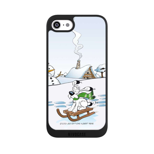 Apple iPhone SE (2022) NIVOpure Idefix rides a sleigh