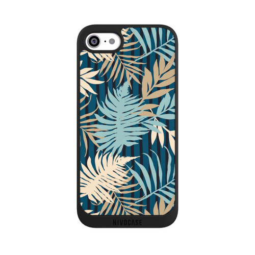 Apple iPhone SE (2022) NIVOpure Palm Garden Beige Pattern