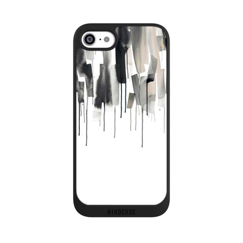 Apple iPhone SE (2022) NIVOpure Watery Stripes Japandi Black