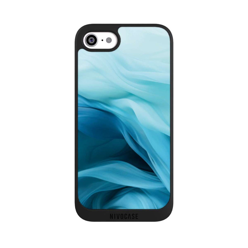iPhone SE 2022 NIVOpure Smooth Blue Texture