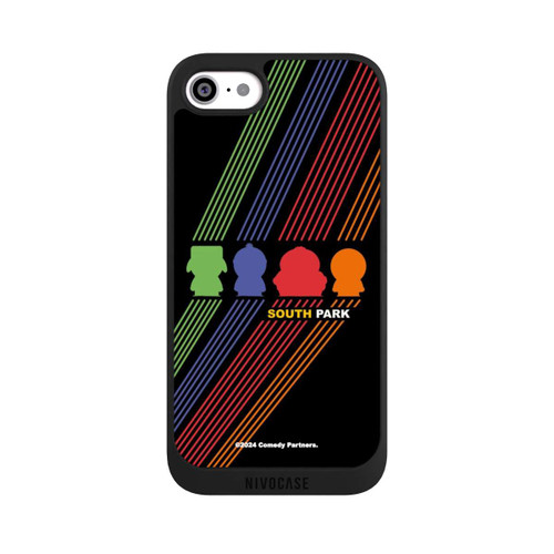 Apple iPhone SE (2022) NIVOpure South Park Boys Colored Stripes