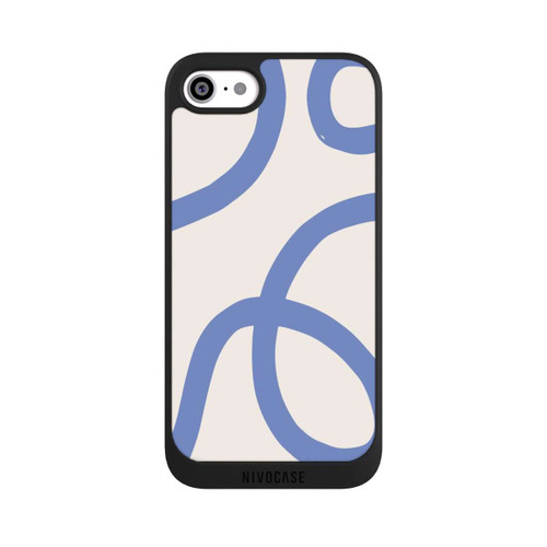 Apple iPhone SE (2022) NIVOpure Blue Pattern