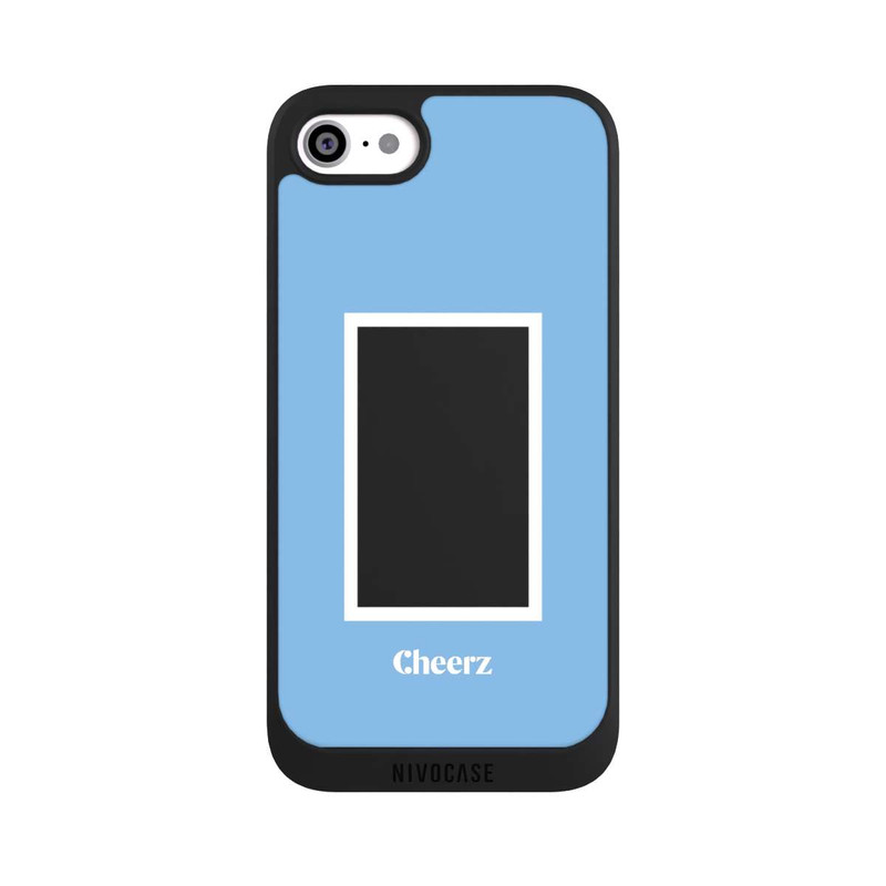 iPhone SE 2022 NIVOpure Cheerz Bleu Clair