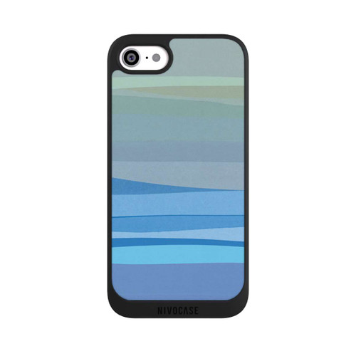 Apple iPhone SE (2022) NIVOpure Blau Abstrakt 1