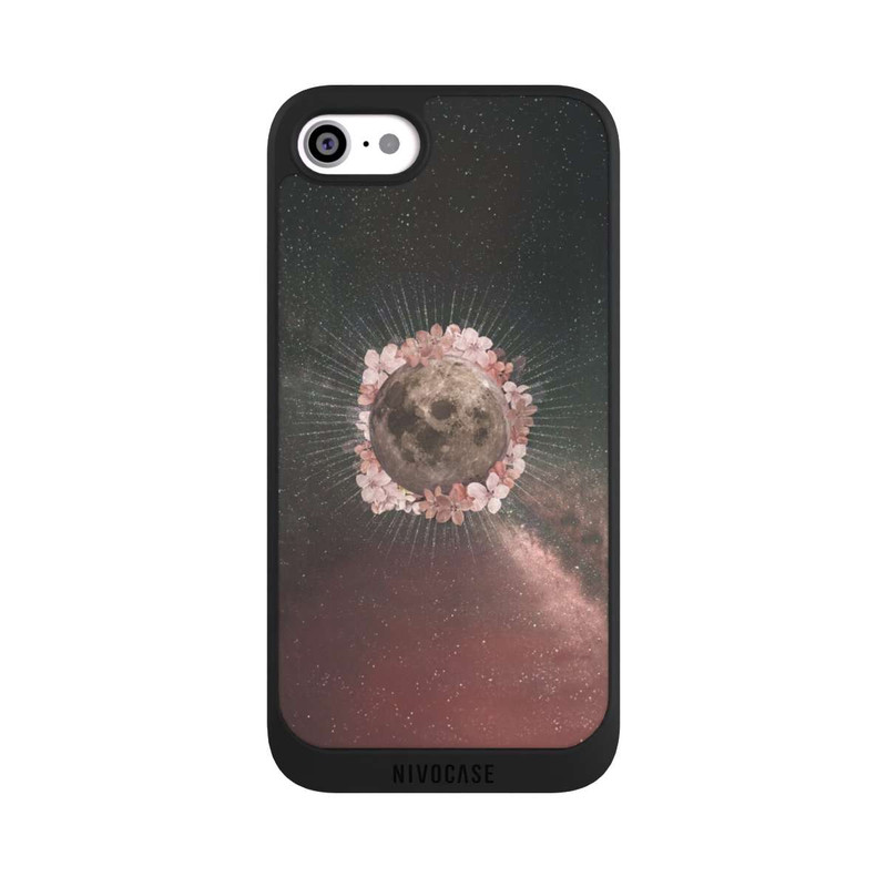 iPhone SE 2022 NIVOpure Blumen und Mondlicht