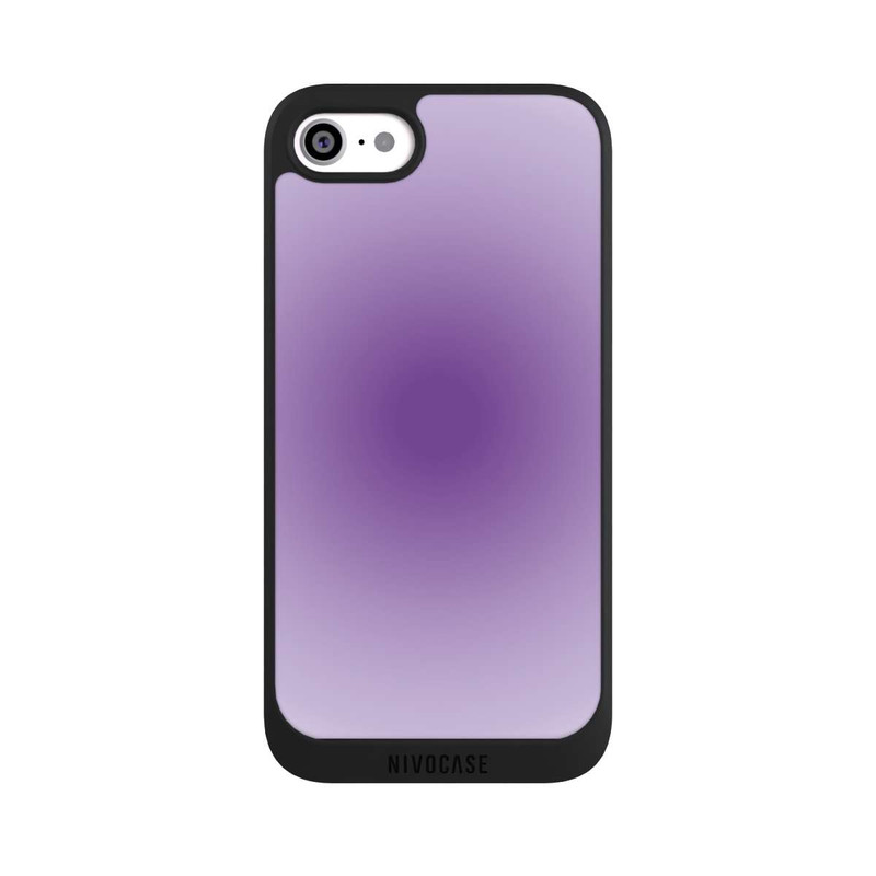 iPhone SE 2022 NIVOpure Aura purple circle