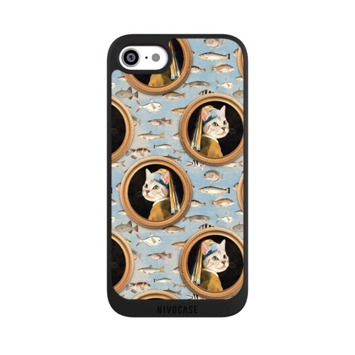 Apple iPhone SE (2022) NIVOpure Katzen Muster