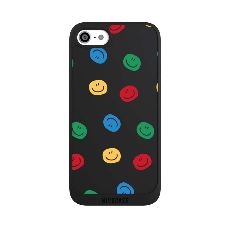 iPhone SE 2022 NIVOpure Smile Pattern Colorful