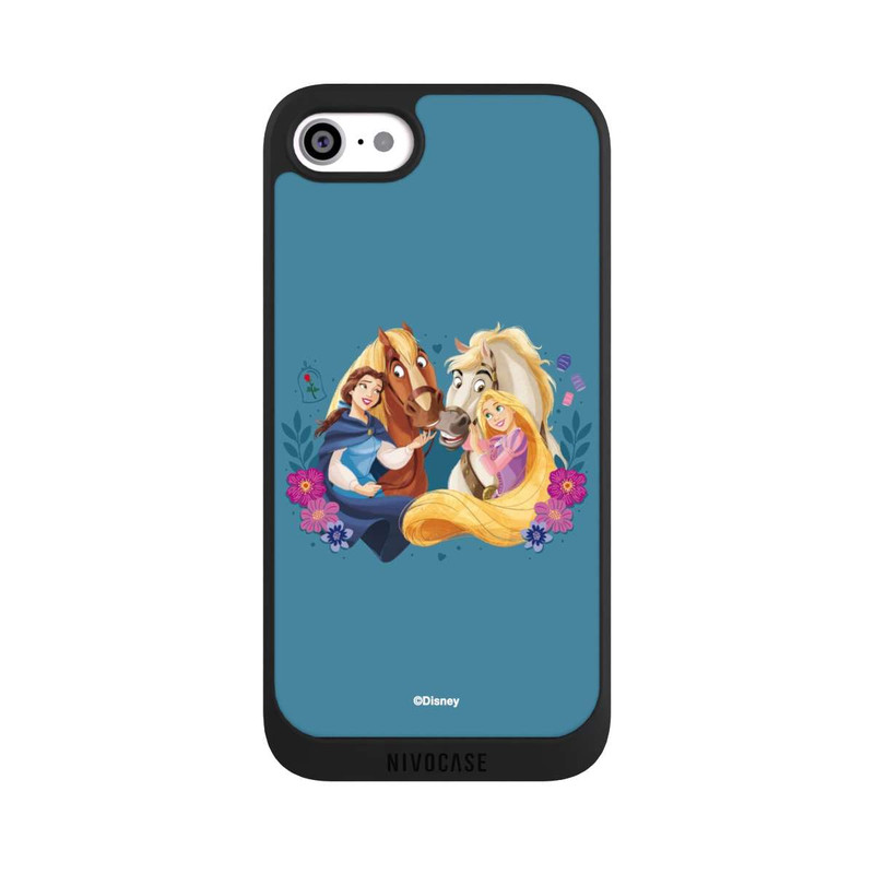 iPhone SE 2022 NIVOpure Disney Princess Belle and Rapunzel with Horses