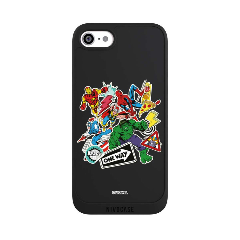iPhone SE 2022 NIVOpure Capitan American Shield Transparent
